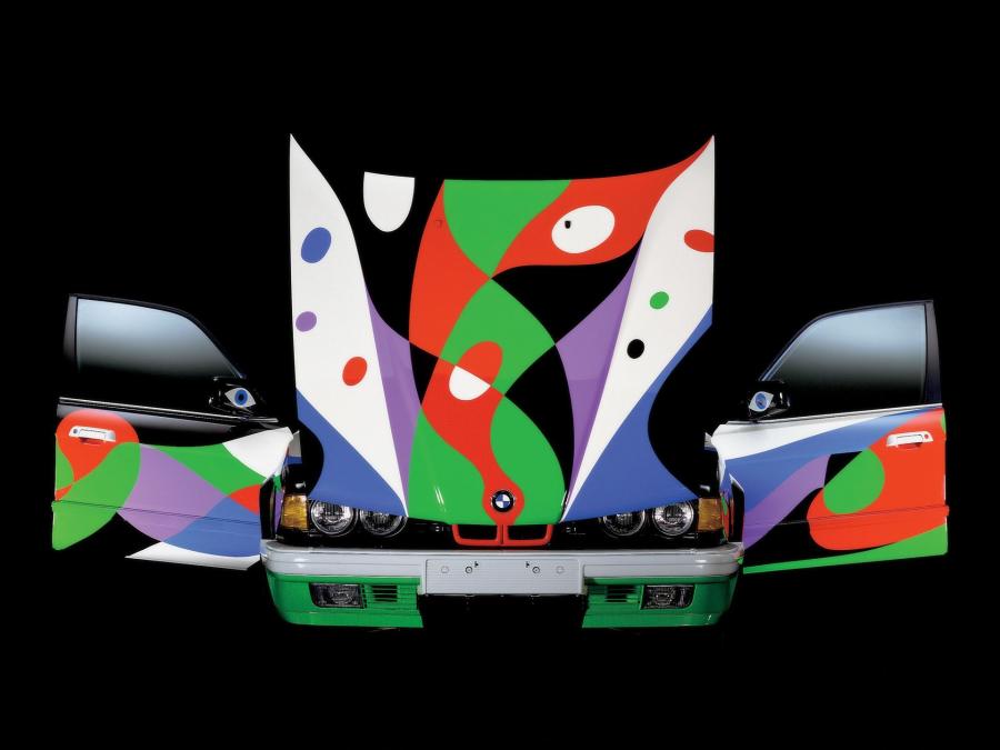  BMW 730i Art Car by Cesar Manrique 1990 года  (фото 5 из 8)